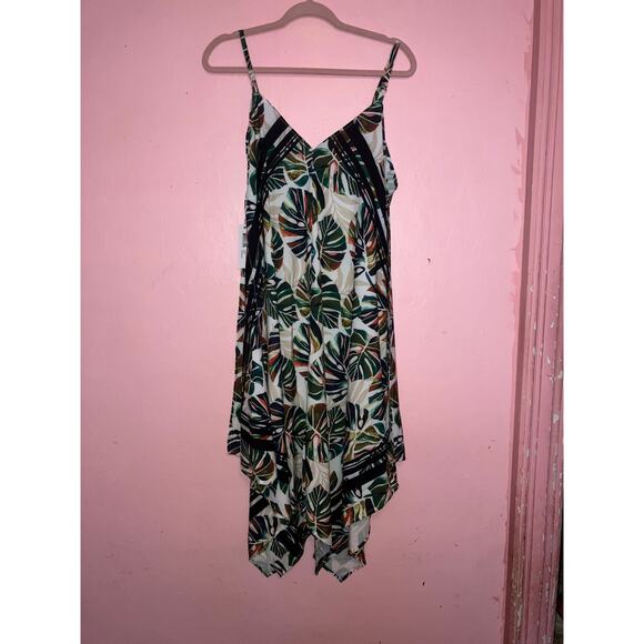 NWT Tribal Sport tropical triangle hem Summer dress size XS - Picture 9 of 9